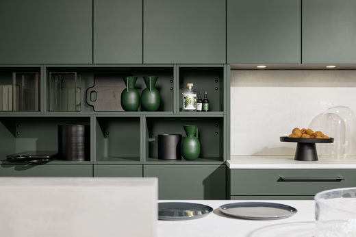 Kuchyňa Nolte - Frame Lack Black Green softmatt 4.jpg