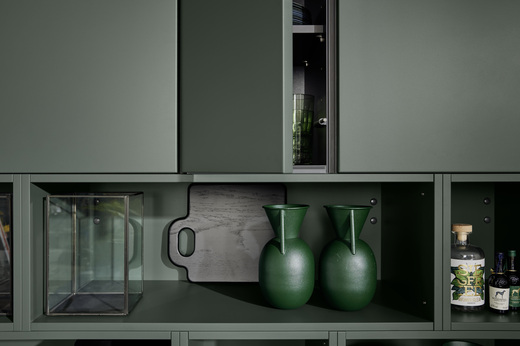 Kuchyňa Nolte - Frame Lack Black Green softmatt 5.jpg